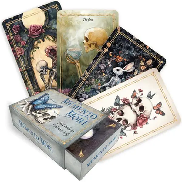 Memento Mori: 36 Mini Affirmation Cards to Embrace Life -- Red Wheel/Weiser, Cards