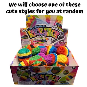 Hacky Sack Kickball Foot Bag 2"