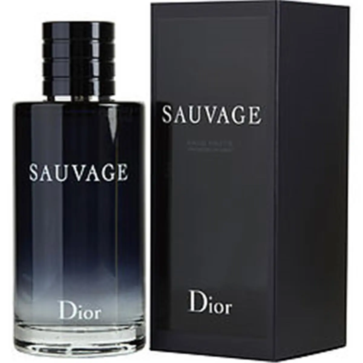 Dior Sauvage Eau de Toilette Spray for Men, 6.8 oz - Fragrance with Notes of Geranium, Lavender, and Pepper, Calabrian Bergamot