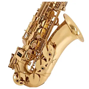 Rebrand AS-2: Economical Alto Saxophone, Gold Lacquered
