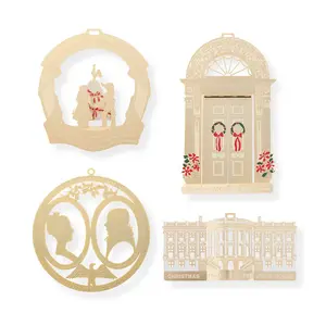The Official White House Christmas Ornament Set1985 to 1988 The Official White House Christmas Ornament Set1985 to 1988