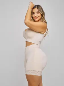 LIANA FASHION Women's Minimalist High-Waist Basic Compression Girdle Panties - Sexy Everyday Wear Shapewear Underwear with Shaping, Glute-Lifting Support