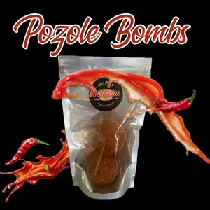 Pozole Bomb 2 pack Pozole Ball Birria flavor EZ Pozole by Bombitas  Garlic Onion Chilli Spice Pork Chicken all-purpose seasoning bombz spice bomb authentic pozole bomb instant pot spice mix dry spice perfect spice bomb season real chile slow cooker blends