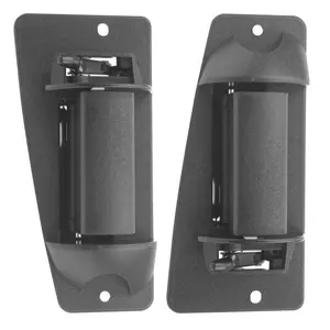 【Spring Glow Up】Pair Rear Outside Door Handle for 99-07 Chevy Silverado GMC Sierra Extended Cab Door Handle Rear Left Driver and Right Passenger Side For 1999-2007 Silverado Sierra 1500,2500,3500 | Replaces 15758171, 1575817