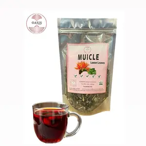 Oasis Muicle Dried Leaves Herbal Tea 4oz - Refreshing Natural Tea for Everyday & Special Occasions, Loose Leaves for Easy Brewing Flavor Spice