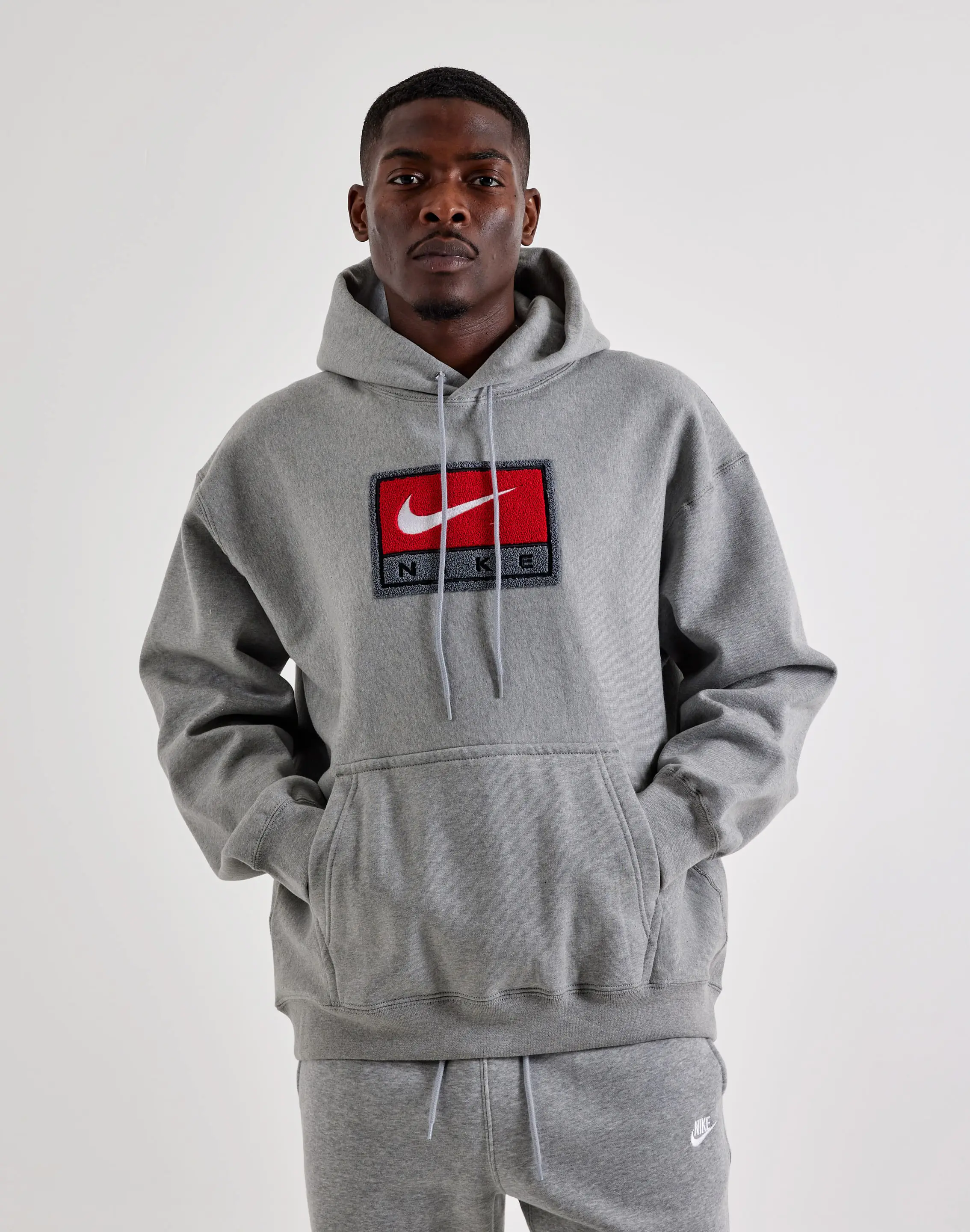 Mens Nike Solo Swoosh Pullover Fleece Hoodie