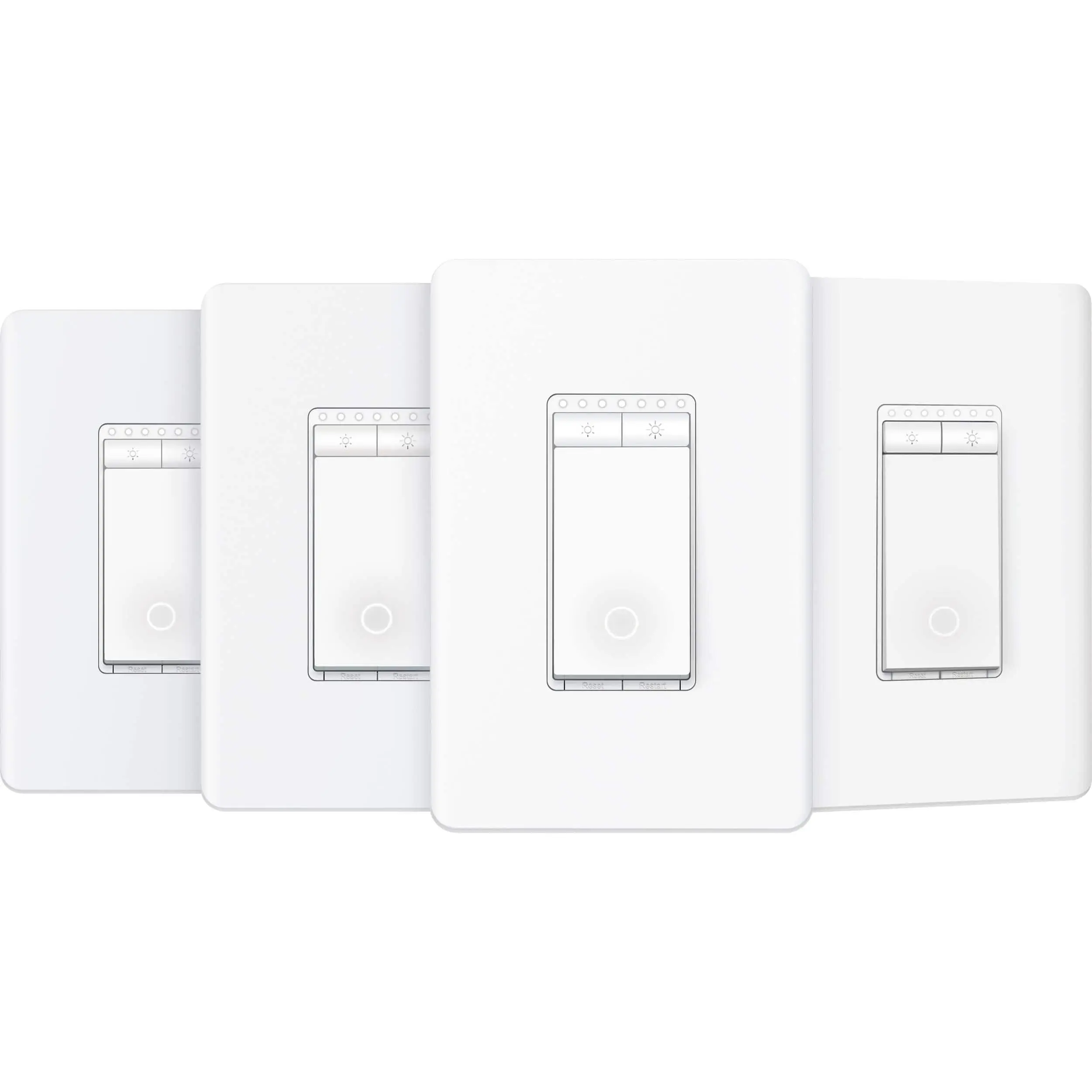 Tapo Smart Wi-Fi Light Dimmer Switch with Matter (4-Pack) - Replaces Most Traditional Switches