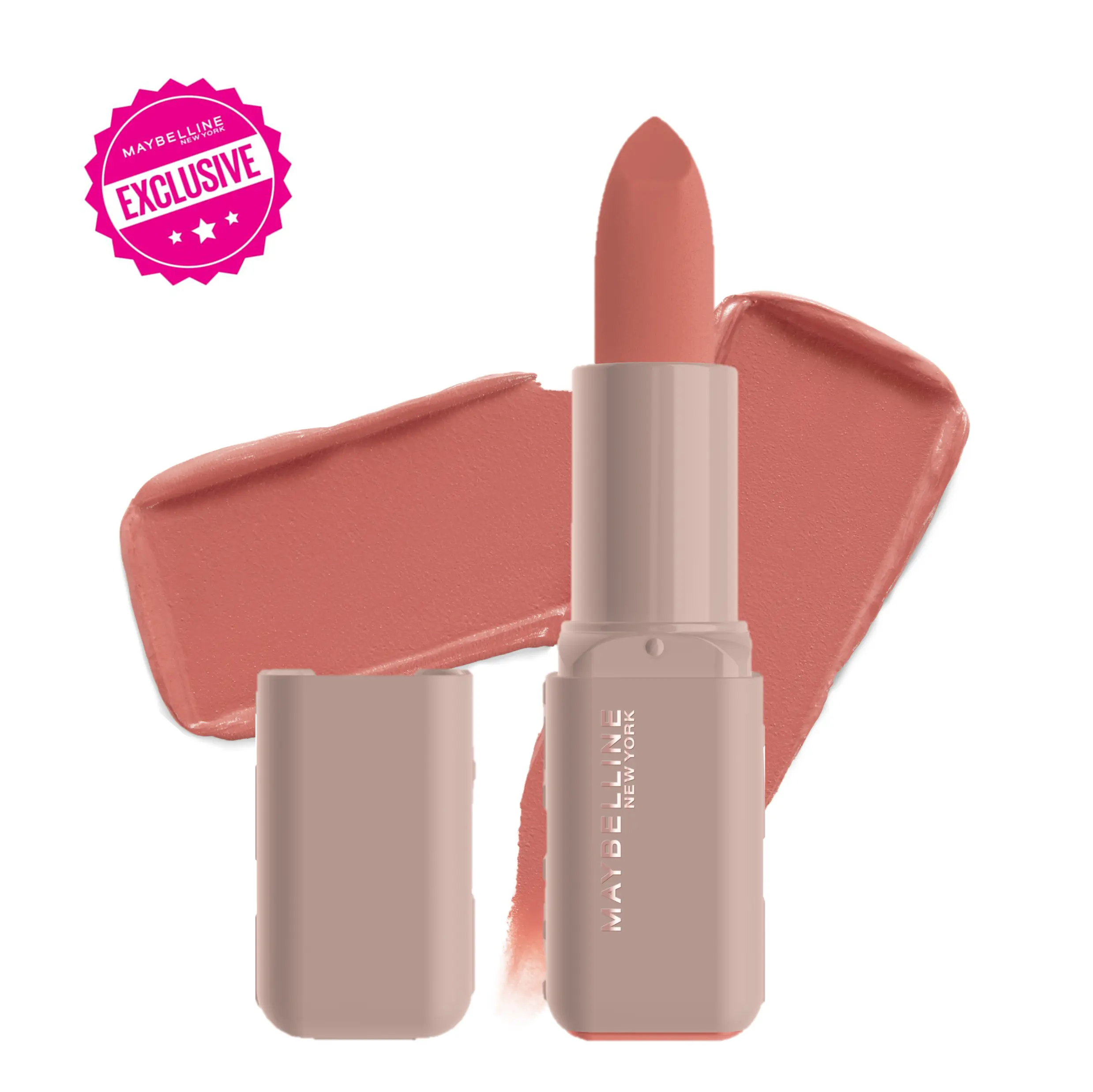 Serum Lipstick, Satin & Matte, 8H Moisture, Oil-Blend + Hyaluronic Acid, Maybelline New York