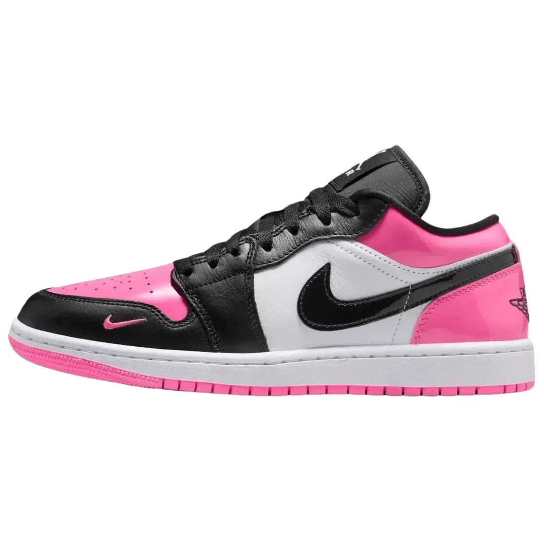 Women's Nike Air Jordan 1 Low SE 'Pinksicle' Leather & Rubber Lightweight Sports Sneaker, Street Style Shoes, Fashionable Casual Sneakers, Low-Top Athletic Trainers (for Casual & Athletic Wear)