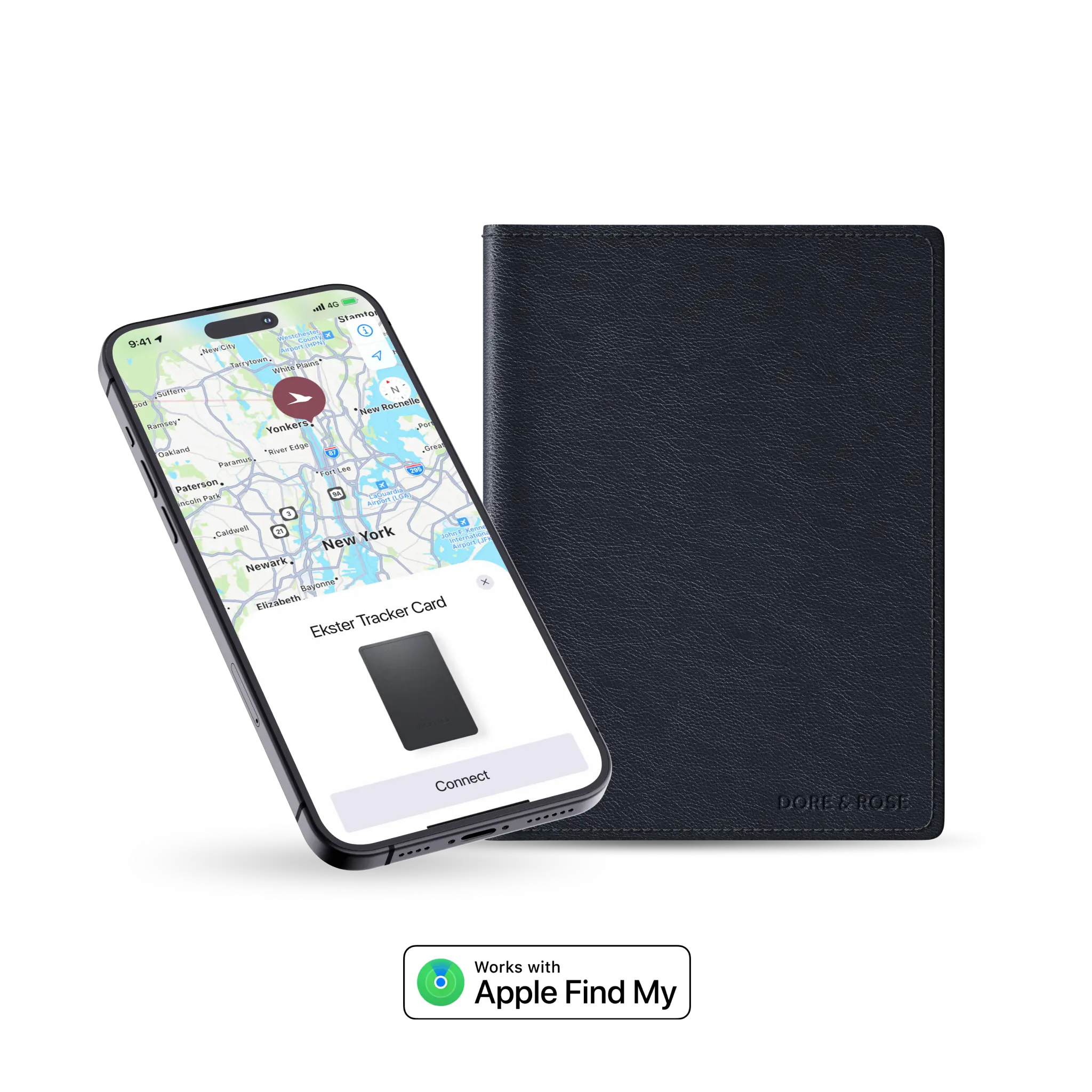 Trackable Passport Wallet x Dore & Rose Trackable Passport Wallet x Dore & Rose