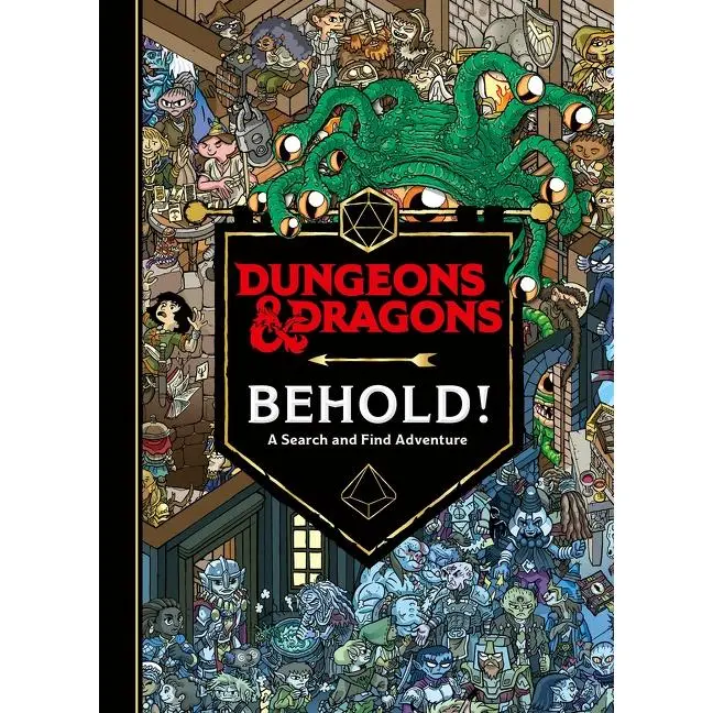 Dungeons & Dragons: Behold! A Search and Find Adventure by Wizards of the Coast||Ulises Farinas [Hardback Book]