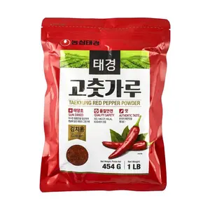 NONGSHIM Korean Taekyung Red Pepper Powder - Coarse 454g | Authentic Spicy Seasoning for Korean Dishes