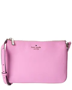 kate spade new york Leila Triple Gusset Leather Crossbody