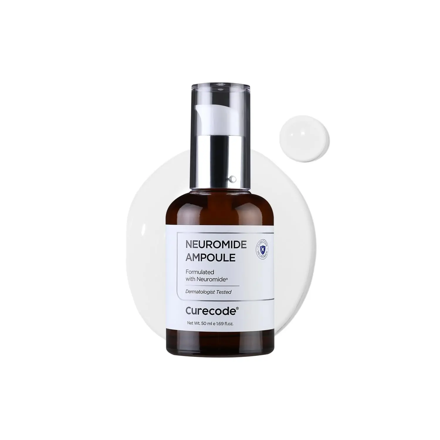 Neuromide Ampoule 50ml (1.71 fl oz) Hydrating Facial Serum for Dry Sensitive Skin - Korean Skin Care Face Ampoule with Niacinamide and Ceramide for Intense Moisture Barrier Repair, Anti Aging