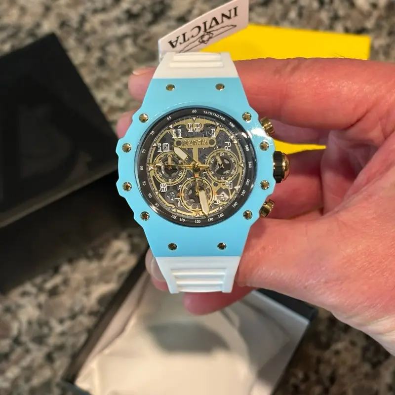 Invicta Racing Vaulthan Men's Watch - 44mm, White