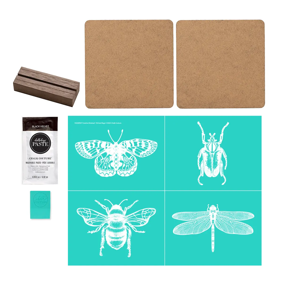 Chalk Couture Etched Bugs Craft Kit
