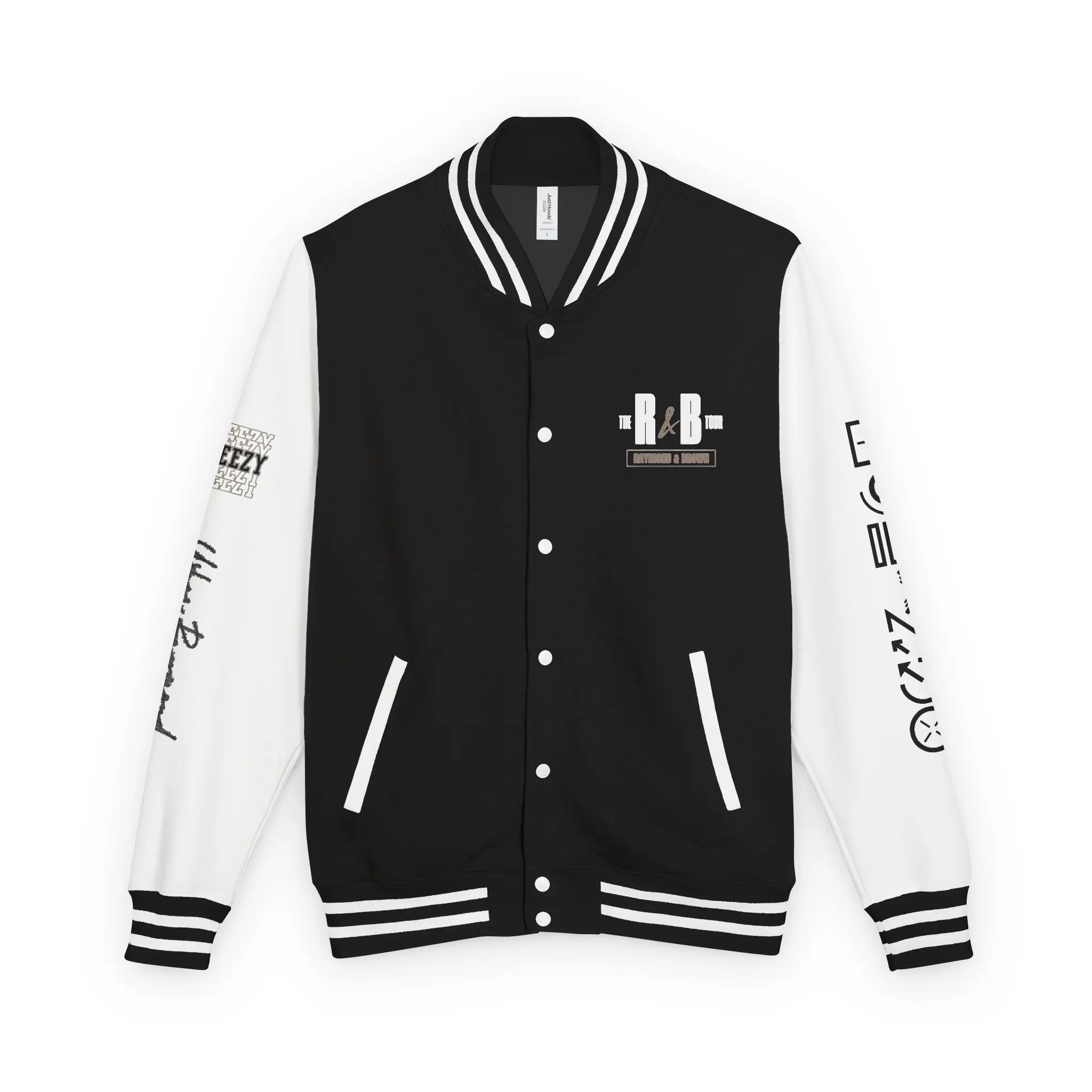 Raymond & Brown Letterman Jacket — R&B 2025 Tour Jacket