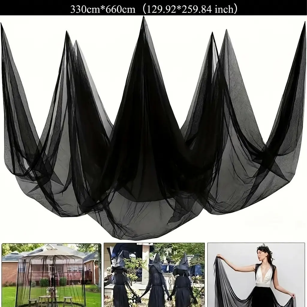 High-Density Polyester Mesh Netting Mosquito Shield - Heavy-Duty Outdoor Patio Shade, Patio Sunshade Canopy, Sunshade Polyester Canopy for Camping Shelters, Tree Protection, Gazebo Windbreaks