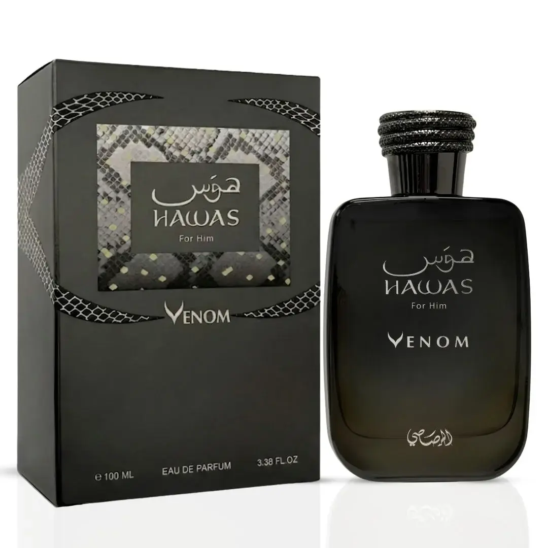 Hawas Venom Eau de Parfum Spray 100ml (3.4 oz) by Rasasi Hawas Venom Eau de Parfum Spray 100ml (3.4 oz) by Rasasi