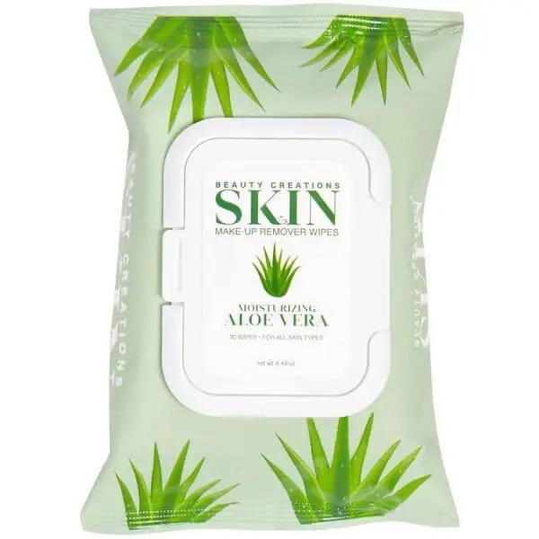aloe vera makeup remover towels