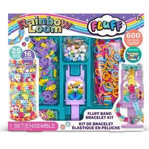 Rainbow Loom Fluff Band Bracelet Kit