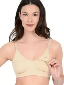 370 QT Intimates Molded Cotton Blend Nursing Bra