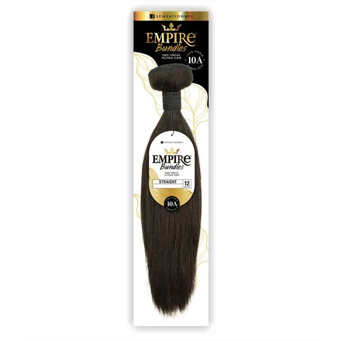 Sensationnel Virgin Human Hair Weave Empire Bundle 10A - STRAIGHT 10" - 28"
