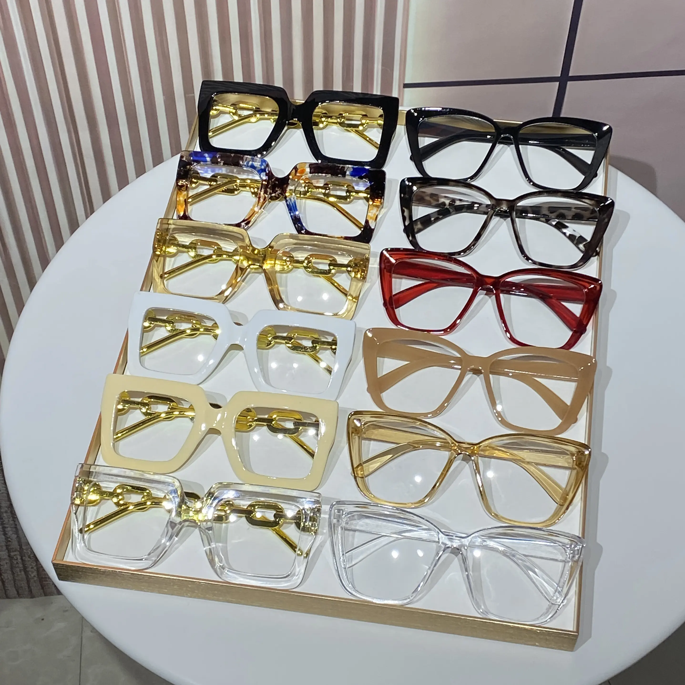 TikTok's MUST-HAVE Glasses Party & Travel Vibe Upgrade in Assorted Colors for Stylish Enhancements Versatile Accessories for Parties and Travel