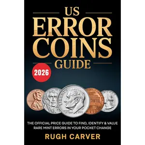 US ERROR COINS GUIDE 2026 (MINT MASTERS): The Official Price Guide to Find, Identify, and Value Rare Mint Errors in Your Pocket Change