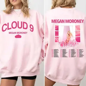 Megan Moroney Shirt Cloud 9 Album Shirt Hoodie Sweatshirt The Cloud 9 Tour 2026 Hoodie Country Music Gift for Fans Men Women