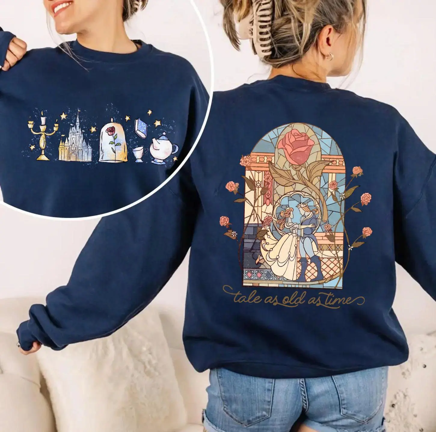 Retro Tale as Old as Time Shirt, Princess Tshirt, Family Vacation Shirt, Belle Princess Tshirt, Animal Kingdom T-shirt, Magical Kingdom Sweatshirt, Gift for Him, Gift for Her