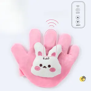 Soft velvet comfort hand puppet - Automatically gently patting soothing hand, suitable for babies during sleep time
