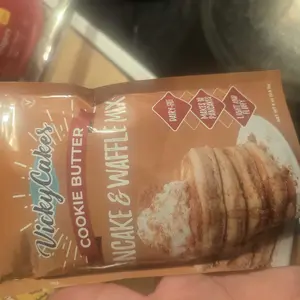 Vicky Cakes Cookie Butter Biscoff Pancake and Waffle Mix | Vegan Friendly, Dairy Free, Egg Free