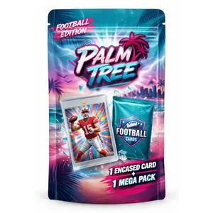 Palm Tree Bag - Football Edition - (1) Encased Card & (1) Mega Pack