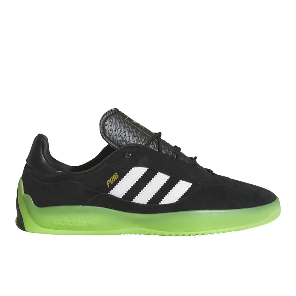 adidas Mens Puig Skate Sneakers Shoes - Black
