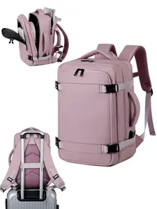 Ryanair Cabin Bags 40x20x25 Underseat Travel Backpack, Travel Luggage Backpack for Women and Men, Luggage Carry on Backpack Lightweight Casual Daypack Laptop Backpack for Leisure, Work, Weekender, Business Backpack Adjustable Backpack