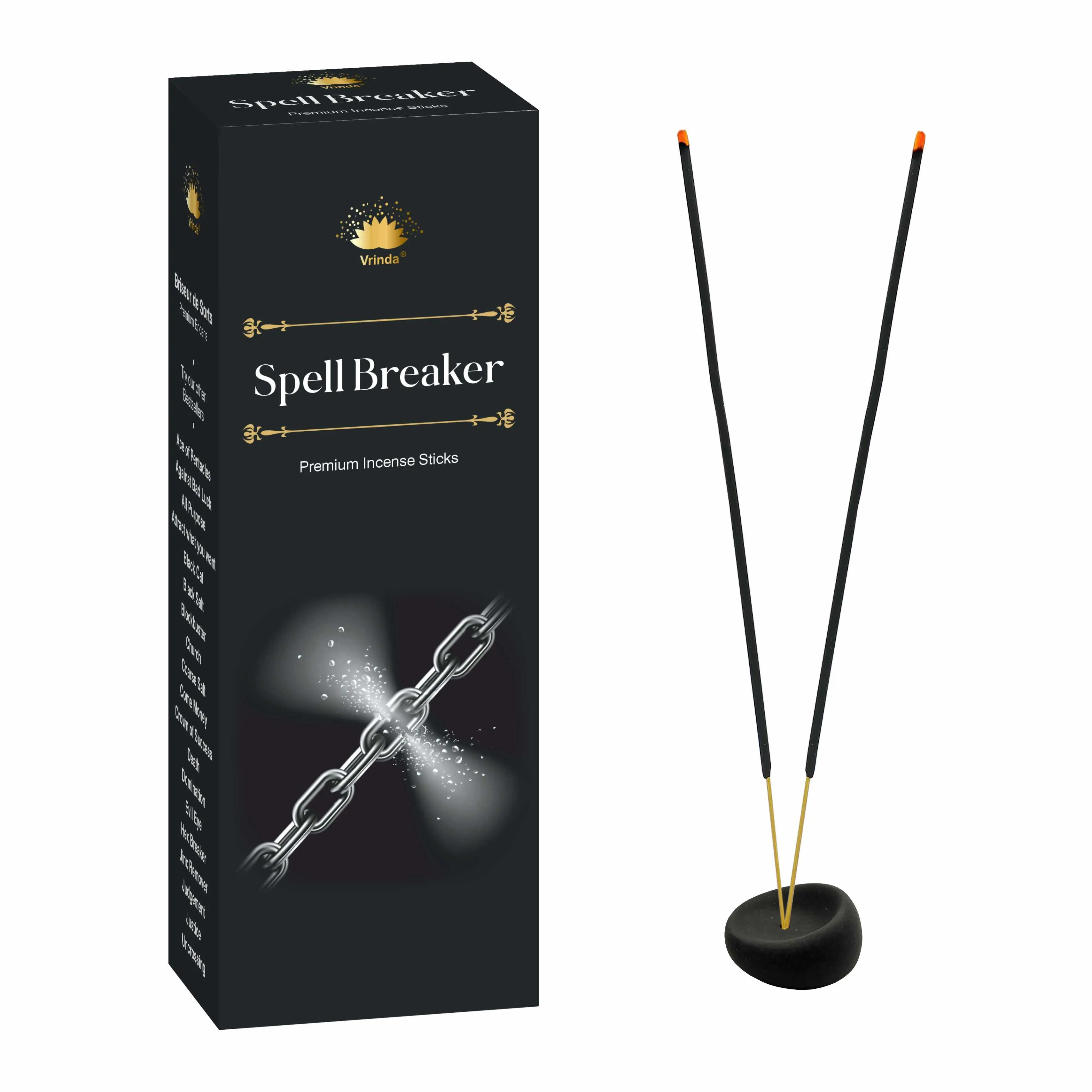 Spell Breaker Hexa Incense - Single Pack of 20 Premium Sticks for Rituals Meditation & Spiritual Protection Long Lasting Aroma