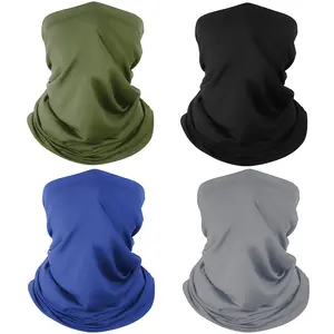 Neck Gaiter Bandana Face Mask: Sun Cooling Scarf Gator Cover Head for Men Women