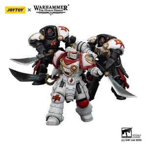 HIPLAY JOYTOY Warhammer 40K White Scars Legion Praetor and Ebon Keshig Terminators 1/18 Scale Action Figures