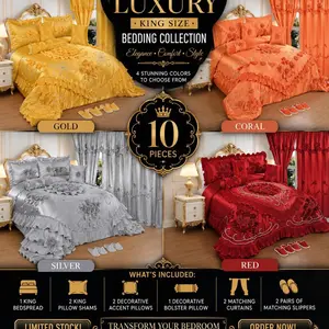 3 sets for $300 Liliana Luxury Bedding Collection