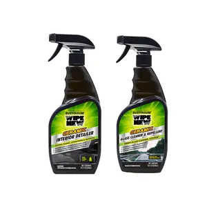 Wipe New Interior Car Cleaning Kit for Dash, Panels & Glass, Quick Clean with No Greasy Finish