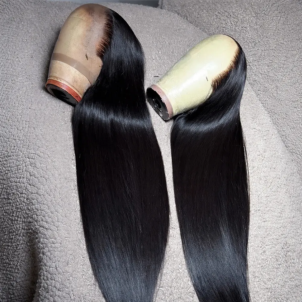 Bling Hair 13x4 13x6 Transparent Lace Front Human Hair Wigs Straight /Body Wave HD Lace Frontal Wig 6x4 5x5 Pre Cut Lace Closure Wig Wear Go Glueless Wig Natural Black Remy Hair