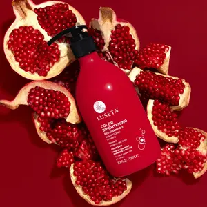 Luseta Red Hair Shampoo & Conditioner Set for Color Treated, Sulfate and Paraben Free for Copper Brightening, 2 x 16.9oz