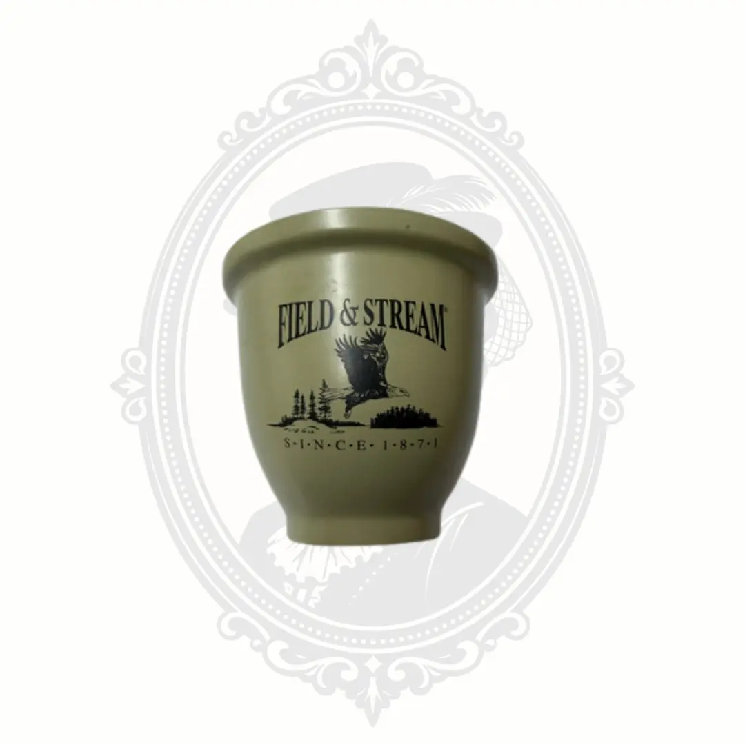 Field & Stream Stoneware Crock – Rustic Hunting Lodge Organizer – DesignPac