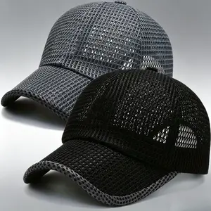 Men’s 2-Pack Mesh Trucker Hats - Adjustable Snapback Cotton Baseball Caps, Breathable Sun Protection Hats for Fishing, Hiking & Casual Daily Wear Giftcontemporary style wear
