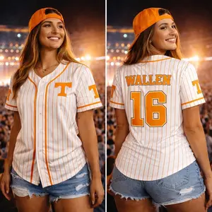 Country Music Baseball Jersey, Wallen Vol 98 Jersey, World Tour 2026 Concert Jersey, 2026 Baseball Jersey
