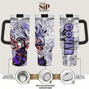 The Sip District. Gohan Beast 20oz 40oz Handle Tumbler – Saiyan Warrior Stainless Steel Travel Mug, Anime Inspired Vacuum Insulated Cup, Large Iced Coffee Tumbler, Manga Fighter Drinkware, Otaku Gift for Him Her