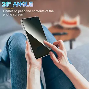 Privacy Tempered Glass for Samsung S24/S24 ultra/S24 plus Anti-Spy Screen Protector HD Clear