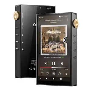 Oilsky 160(32+128)GB HiFi Hi-Res Audio Player, Bluetooth and WiFi, 4.4mm Balanced, Dual ESS DAC, 4.02" Digital DSD512 Lossless Spotify, Music Player, Portable Player