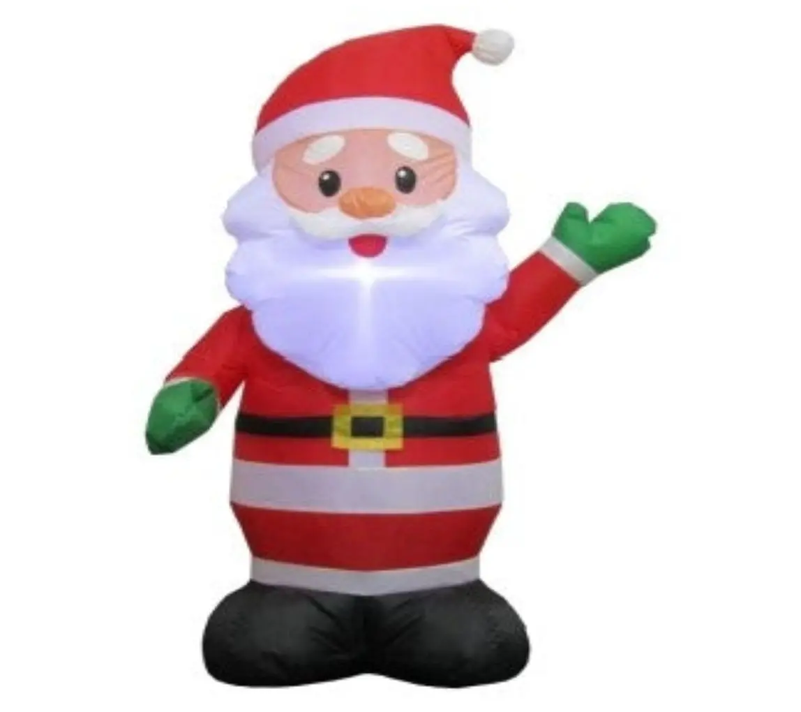 RC Home Decor 2.5' Santa Claus Inflatable with LED